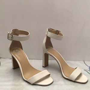 Vince Camuto White heels